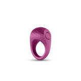 Seduction Levi  Vibrating Ring Metallic Burgundy