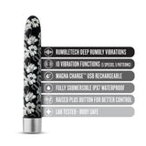 The Collection Eden Limited Edition Rechargeable 7 inches Vibrator Black