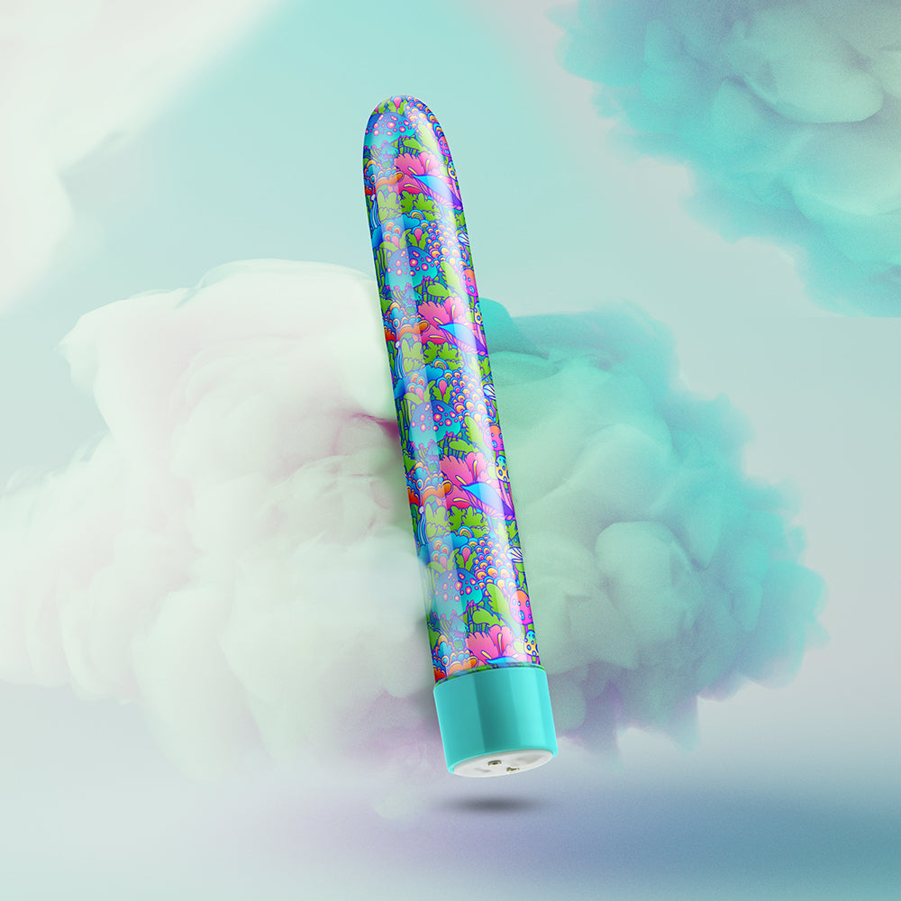 Limited Addiction Utopia Rechargeable 7 inches Vibrator Aqua