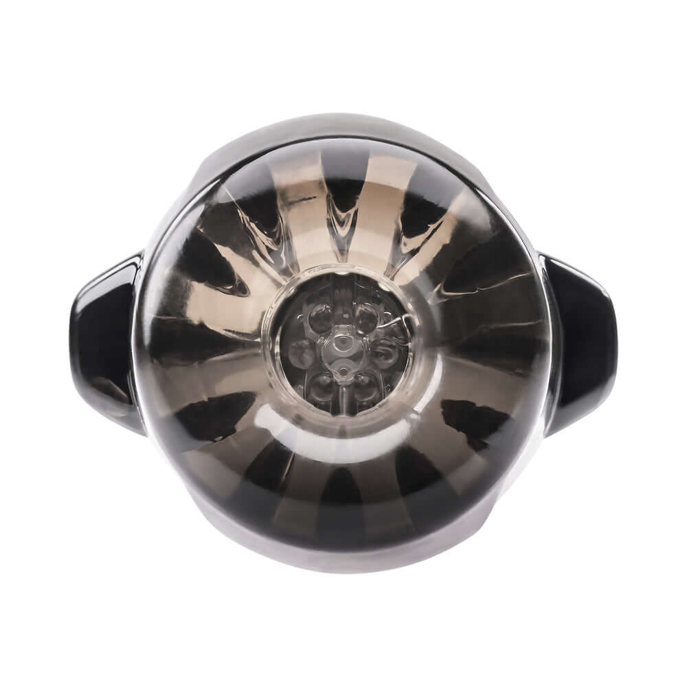 Zero Tolerance A Sucking Good Time Rechargeable Vibrating Stroker Black Smoke