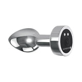 Gender X Rockin' Metal Plug Mini Rechargeable Vibrating Anal Plug Aluminum Silver