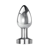 Gender X Rockin' Metal Plug XL Rechargeable Vibrating Anal Plug Aluminum Silver