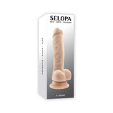 Selopa Non-Vibrating Dildo 6 inches Light