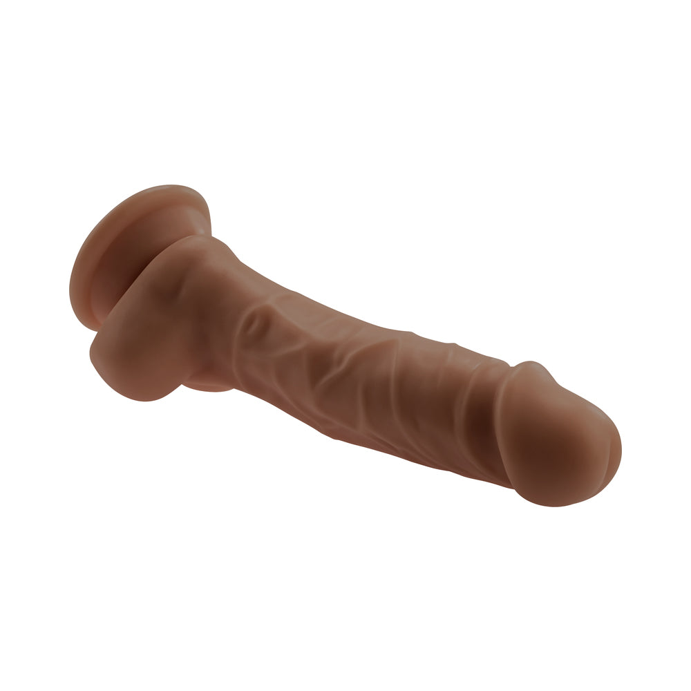 Selopa Non-Vibrating Dildo 6 inches Dark