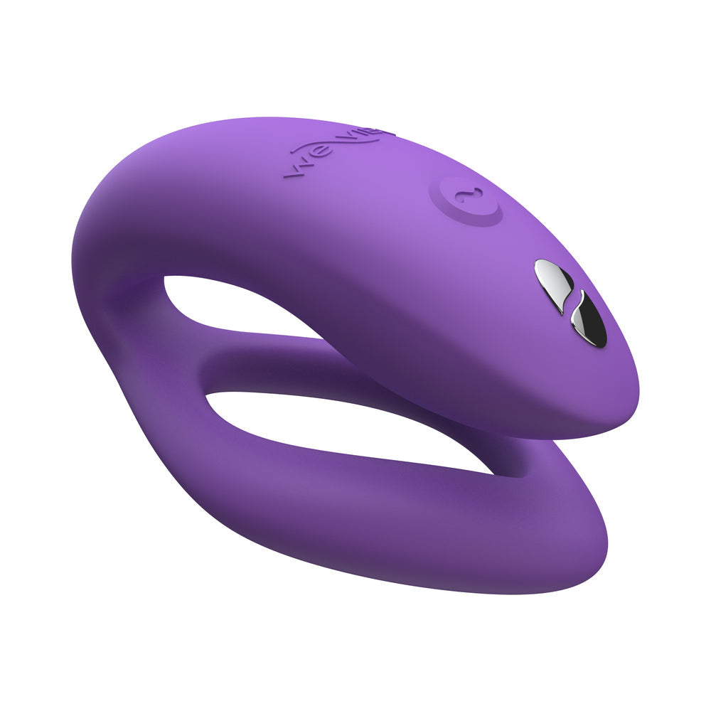 We-Vibe Sync O Rechargeable Silicone Couples Vibrator with Remote Control - Purple