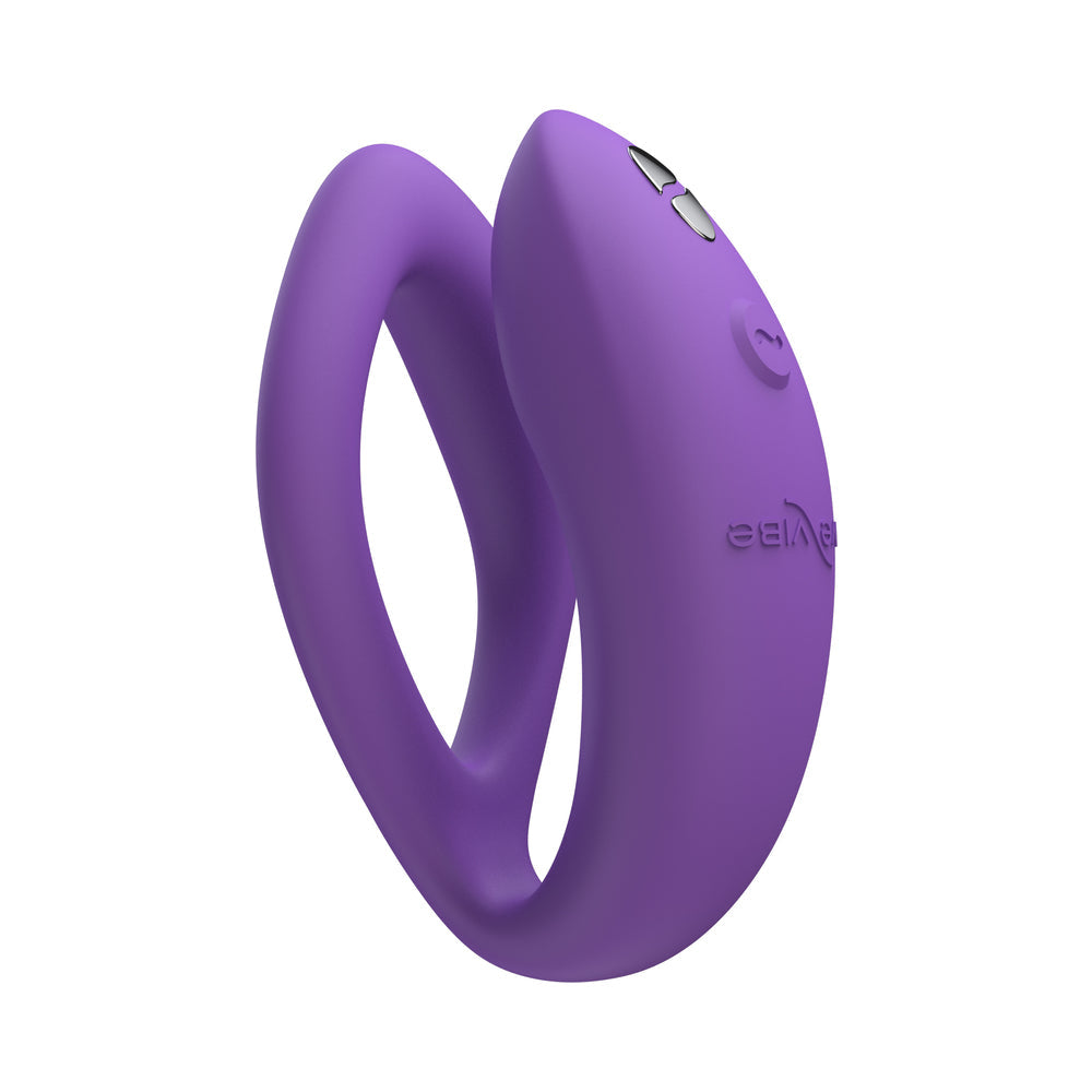 We-Vibe Sync O Rechargeable Silicone Couples Vibrator with Remote Control - Purple