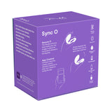 We-Vibe Sync O Rechargeable Silicone Couples Vibrator with Remote Control - Purple