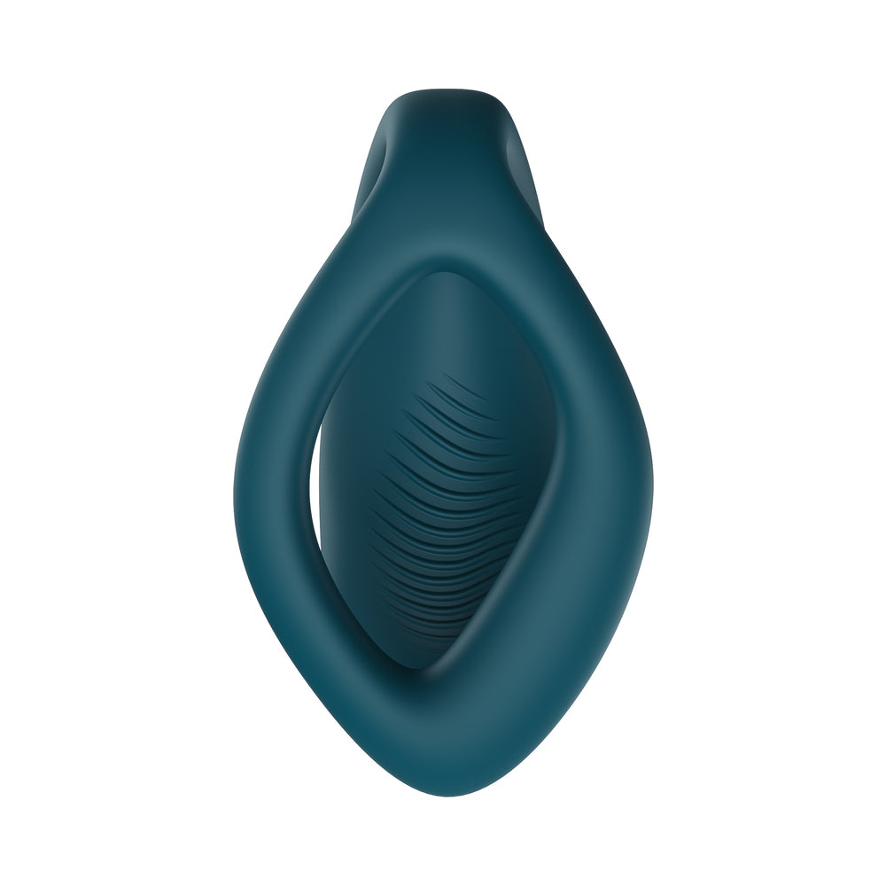 We-Vibe Sync O Rechargeable Silicone Couples Vibrator with Remote Control - Velvet Green