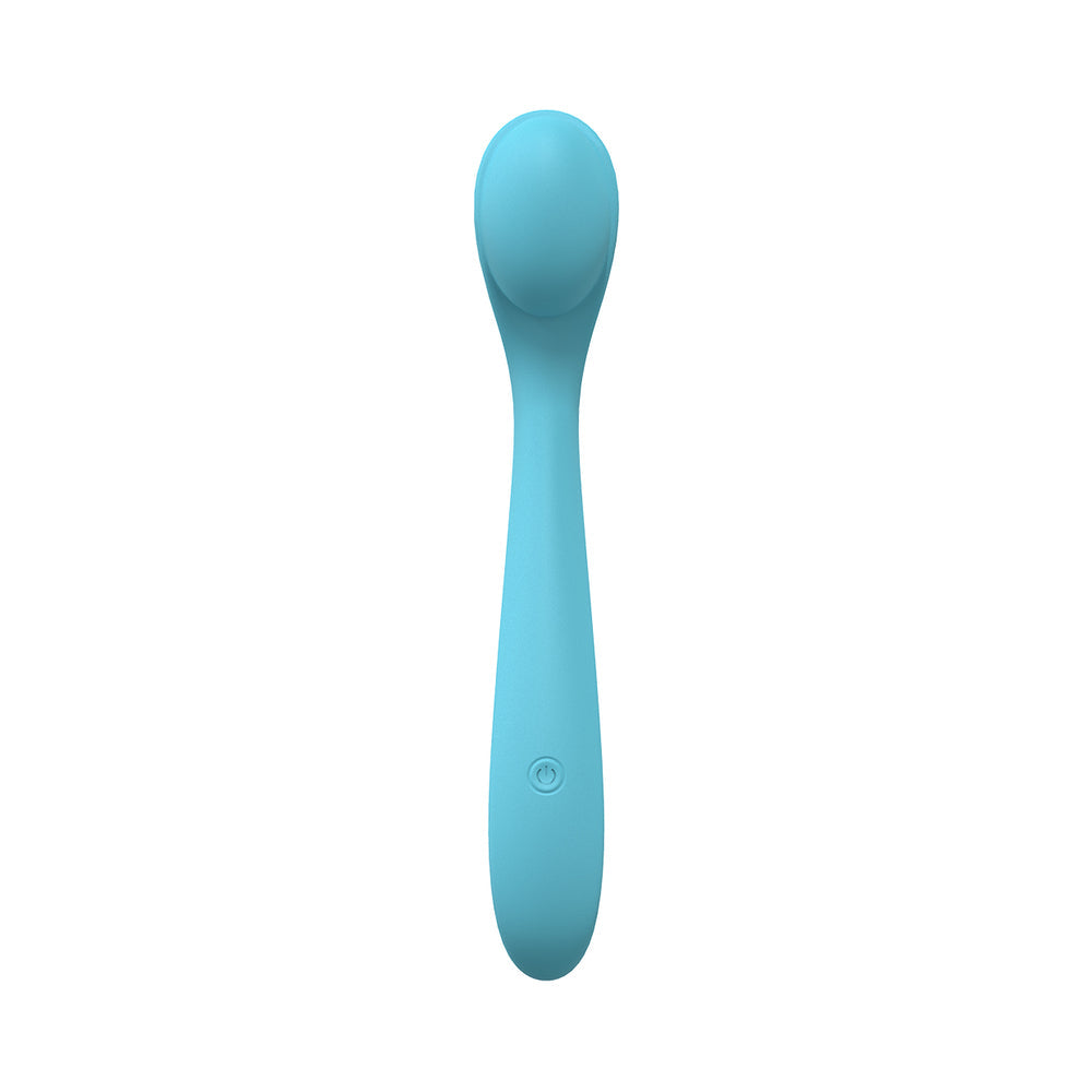 LoveLine Juicy 10 Speed Flexible Vibe Sealed Silicone Rechargeable Submersible Blue
