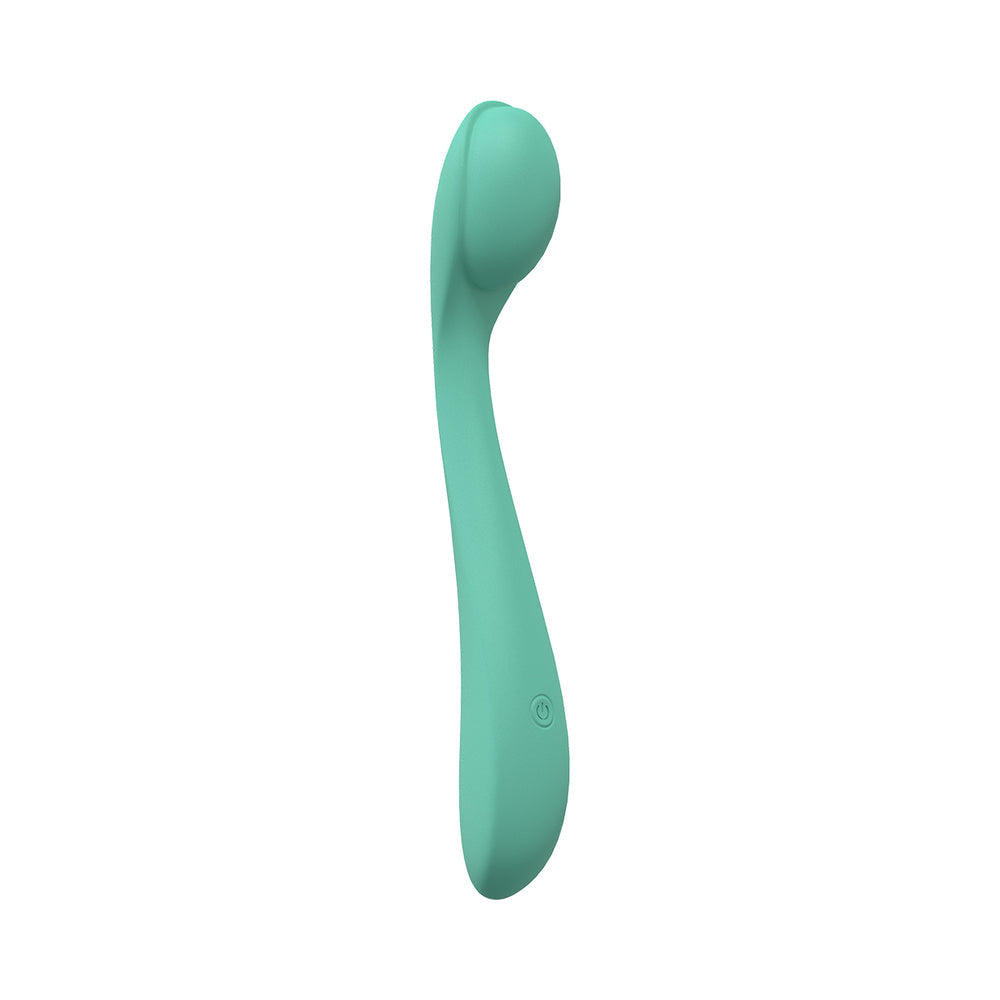 LoveLine Juicy 10 Speed Flexible Vibe Sealed Silicone Rechargeable Submersible Green