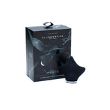 Clandestine Mimic Rechargeable Vibrator Black in packaging, designed for comfort and versatile stimulation.