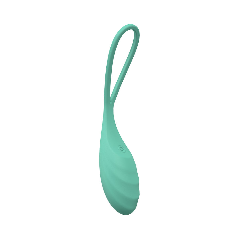 LoveLine Passion 10 Speed Remote Control Egg Sealed Silicone Rechargeable Submersible Green