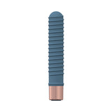 LoveLine Poise 10 Speed Mini-Vibe Silicone Rechargeable Waterproof Blue/Grey