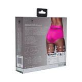 Ouch! Vibrating Strap-on Brief Pink M/L