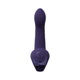 VIVE RIKO Rechargeable Triple Motor Thumper with Finger Motion and Pulse Wave Stimulator Purple