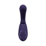 VIVE GEN Rechargeable Triple Motor G-Spot Vibrator with Pulse Wave and Vibrating Bristles Purple