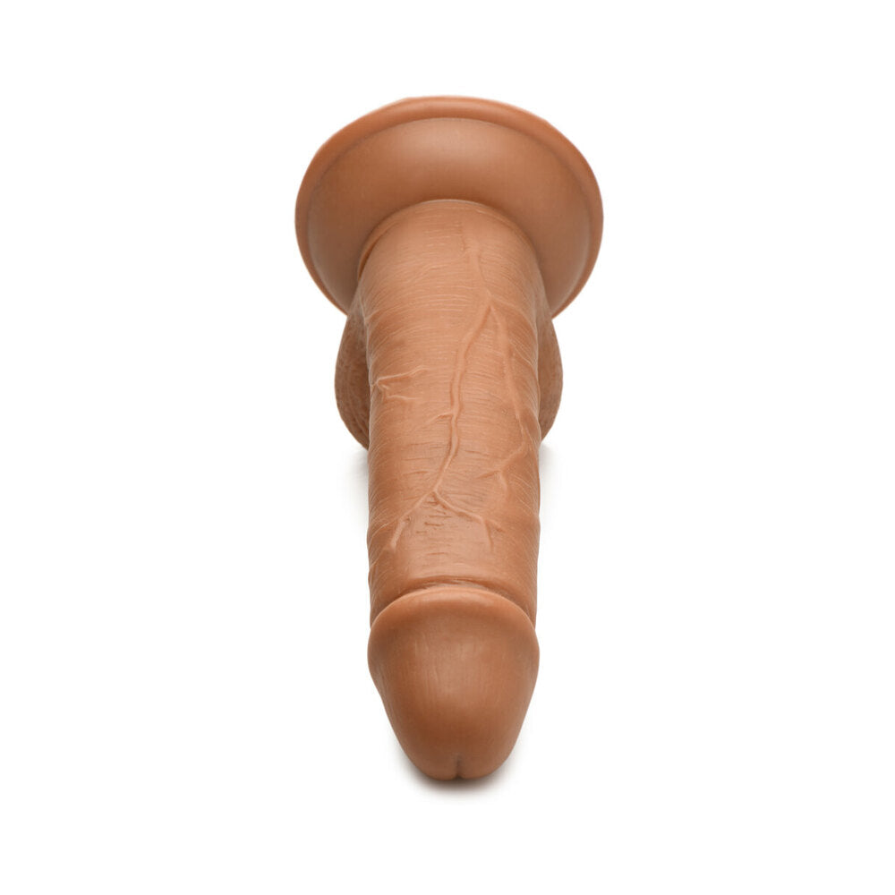 Jock Soccer Sam 7 inches Dildo with Balls Dark