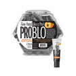 Pro Blo Peach Oral Pleasure Gel 65-Piece Fishbowl Display with individual tubes featuring peach flavor.