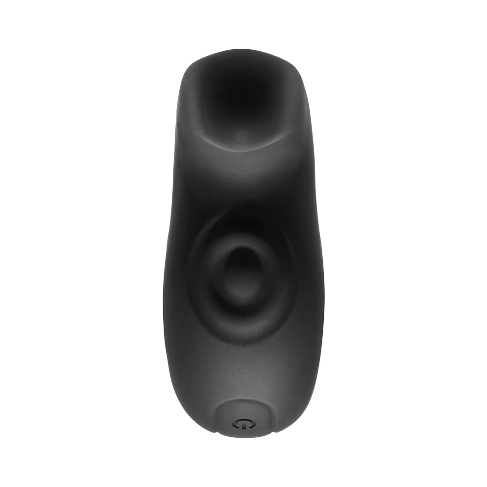 Playboy Ring My Bell Rechargeable Silicone Tapping Vibrator Black