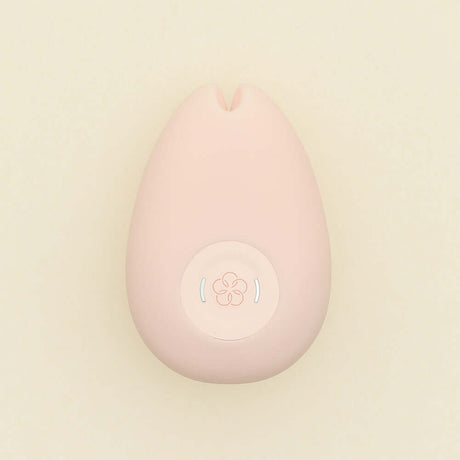 Tenga iroha SAKURA Massager in soft pink with an indented tip for gentle stimulation.
