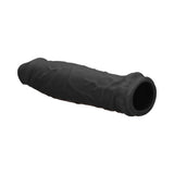 RealRock Skin 6 inches Penis Extender Sleeve Black