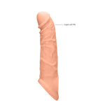 RealRock Skin 8 inches Penis Extender Sling Beige