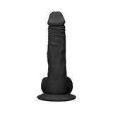 RealRock Skin 9 inches Dildo with Balls Black
