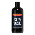Gun Oil Silicone Lubricant 16 Oz bottle, premium silicone-based personal lubricant for long-lasting glide.
