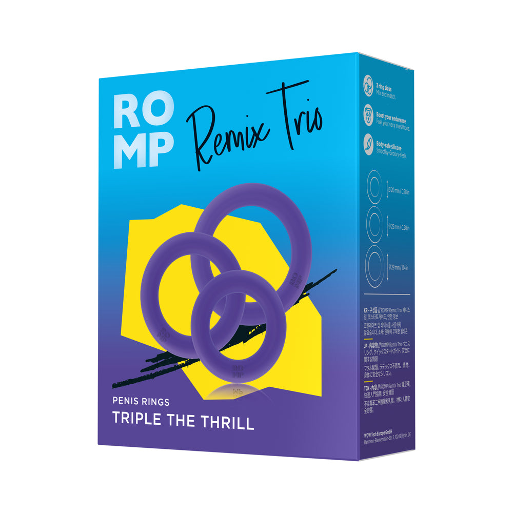ROMP Remix Trio Penis Rings