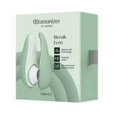 Womanizer Liberty 2 Rechargeable Silicone Clitoral Stimulator - Sage