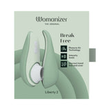 Womanizer Liberty 2 Rechargeable Silicone Clitoral Stimulator - Sage