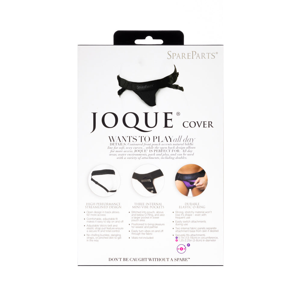SpareParts Joque Cover Underwear Harness Black (Double Strap) Size A Nylon