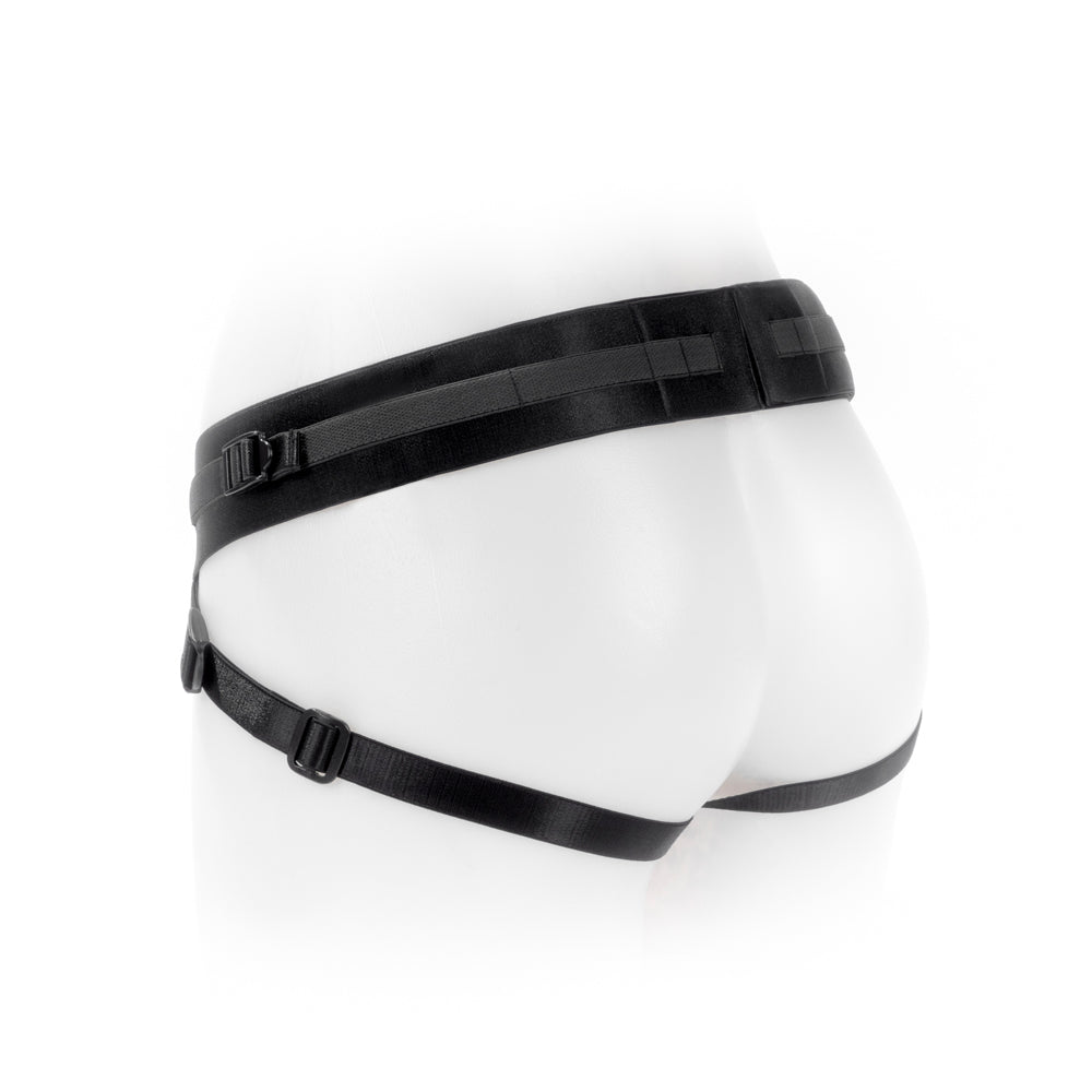 SpareParts Joque Cover Underwear Harness Black (Double Strap) Size B Nylon