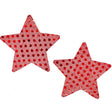 Sequence Star Pasties Red One Size with vibrant red sequins, perfect for bold club looks and intimate wear.