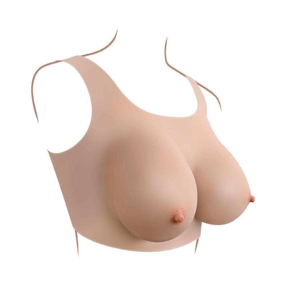Gender X Undergarments Plate D-Cup Silicone Light