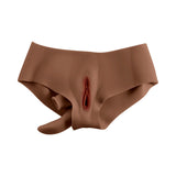Gender X Vagina Panty Silicone Dark