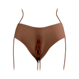 Gender X Vagina Panty Silicone Dark