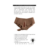 Gender X Vagina Panty Silicone Dark