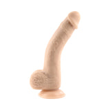Selopa Natural Feel Flexskin Bendable Dildo with Moving Material 7 inches Light