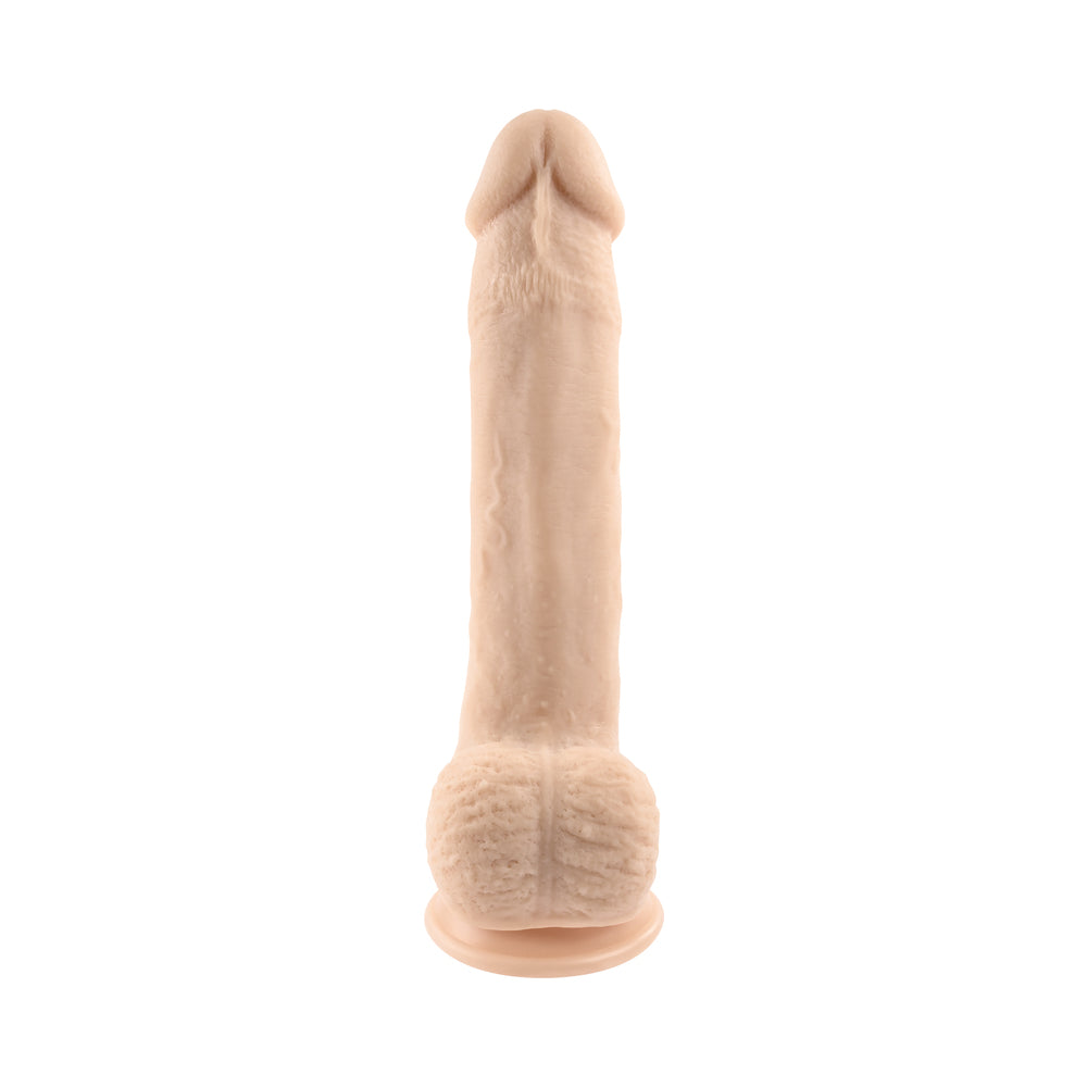 Selopa Natural Feel Flexskin Bendable Dildo with Moving Material 7 inches Light