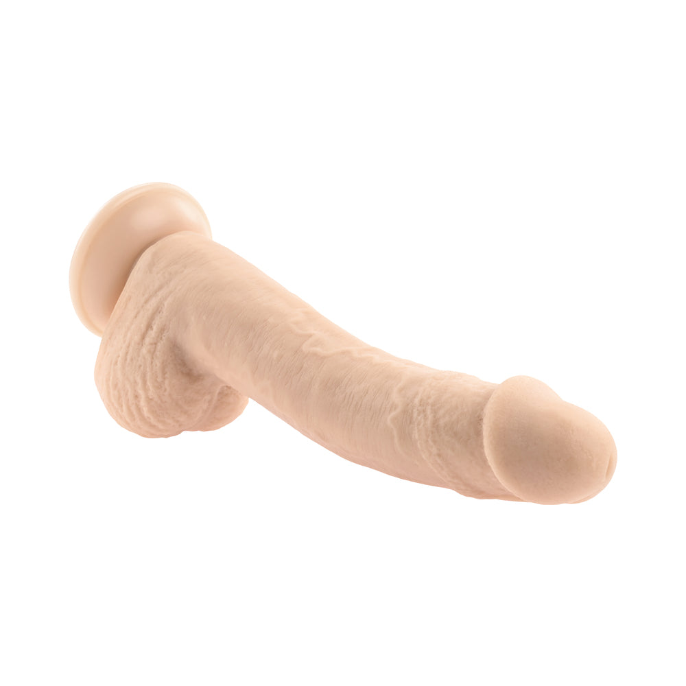 Selopa Natural Feel Flexskin Bendable Dildo with Moving Material 7 inches Light