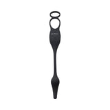 Zero Tolerance Plug & Tug Rechargeable Vibrating C-Ring Combo Silicone Black