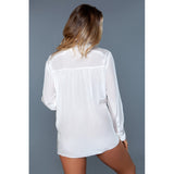 BeWicked Mackenzie Sleepshirt White L