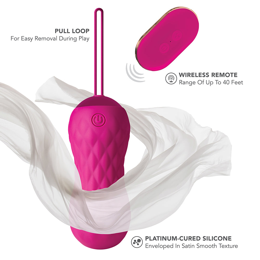 Blush Carina Velvet Gyrating Vibrator