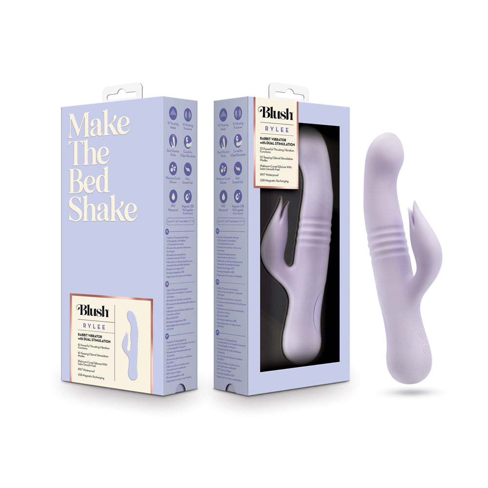 Blush Rylee Rabbit Vibrator Lavender