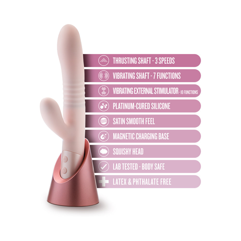 Blush Fraya Rabbit Vibrator Pink