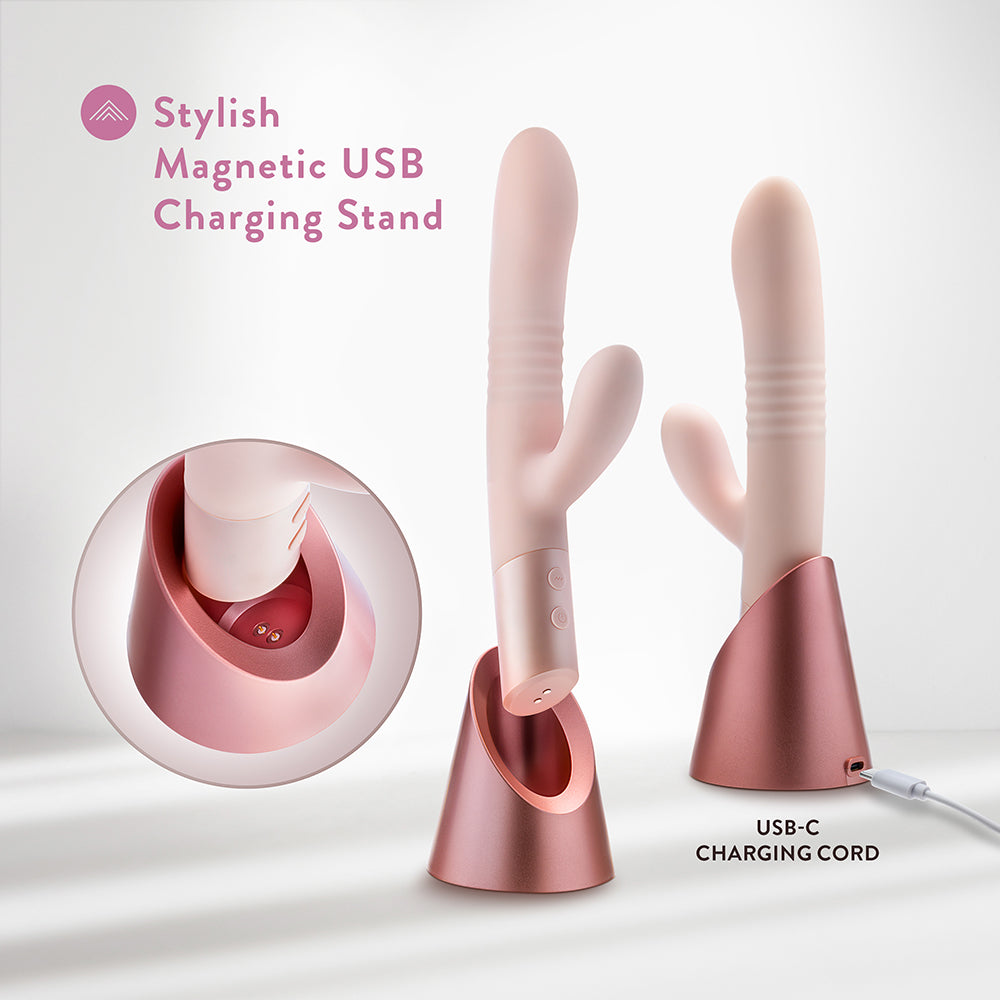 Blush Fraya Rabbit Vibrator Pink