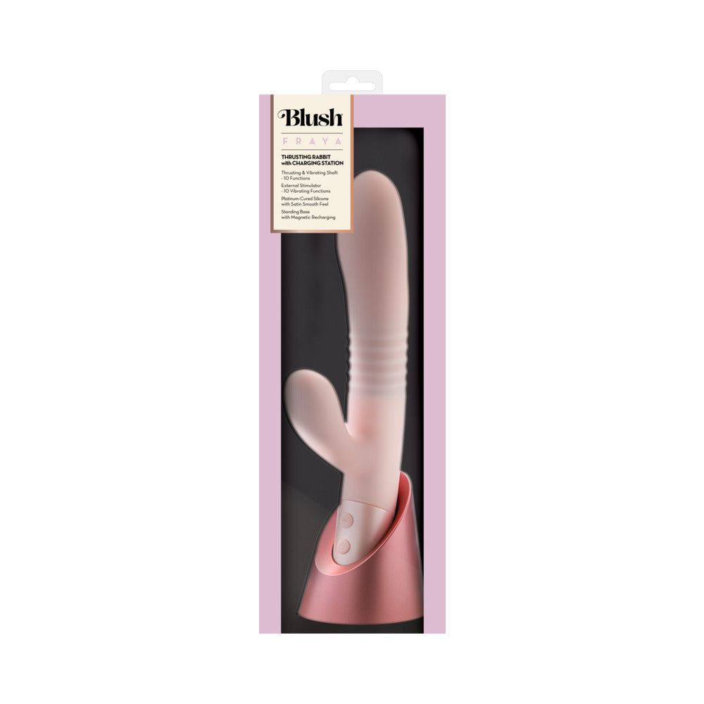 Blush Fraya Rabbit Vibrator Pink