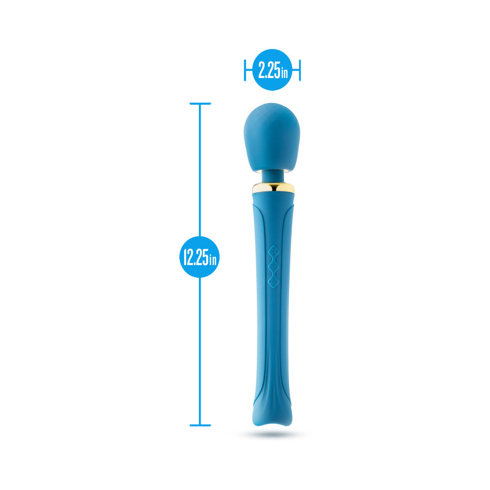 Blush Dianna Wand Massager Teal