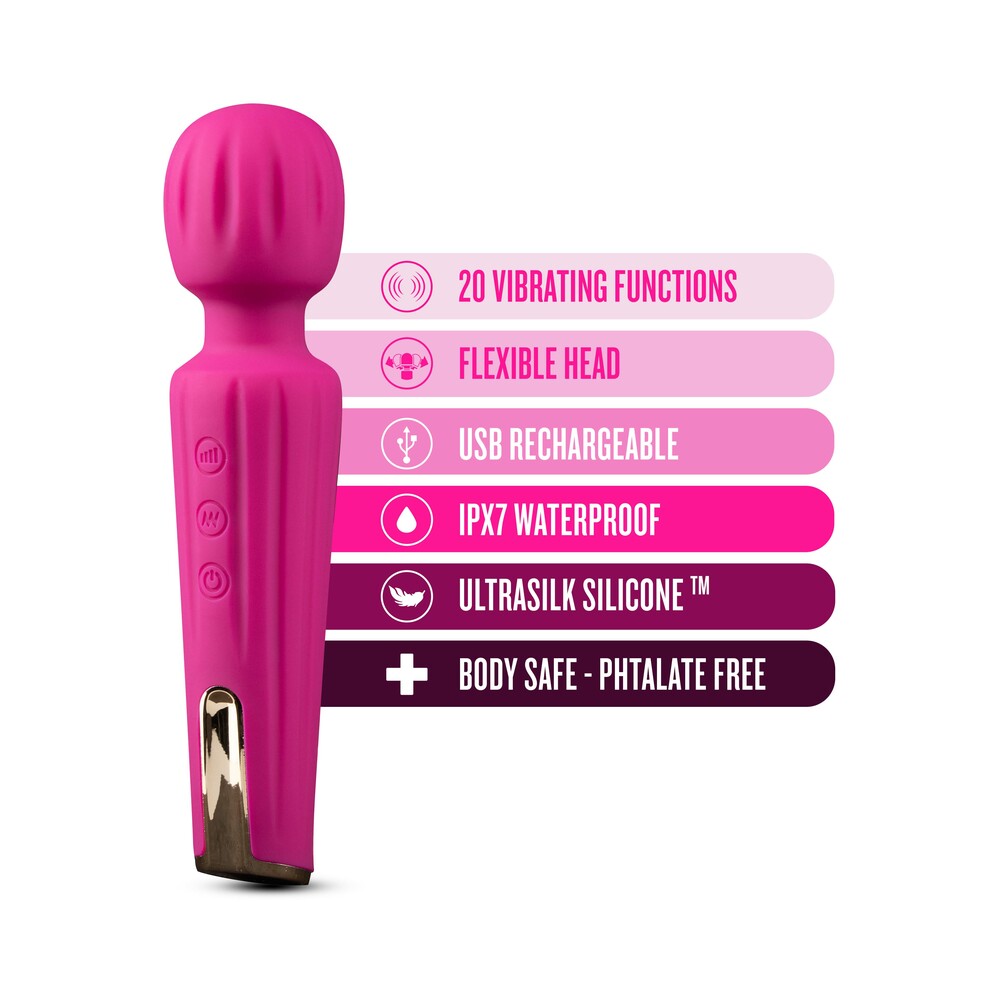 Blush Allana Wand Massager Velvet
